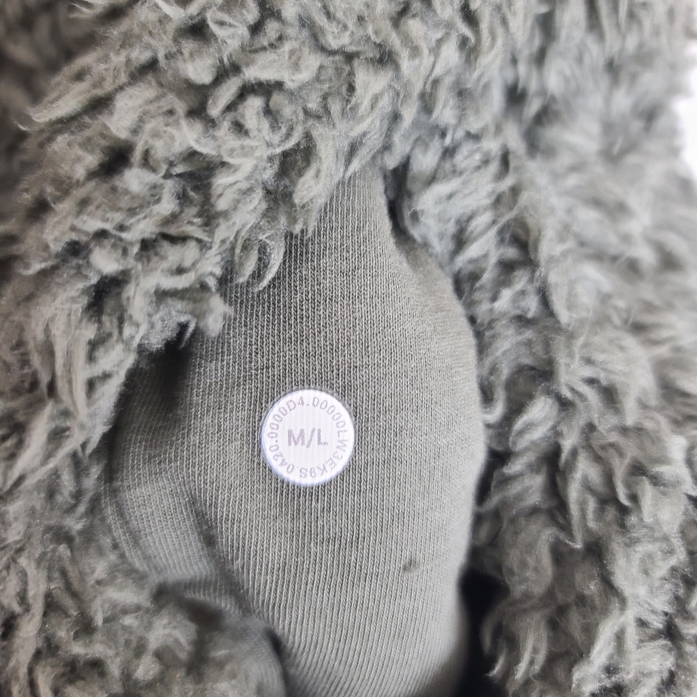 LULULEMON Warm Restore Sherpa Fleece Pullover in Army Green Size M/L - Picture 6 of 12